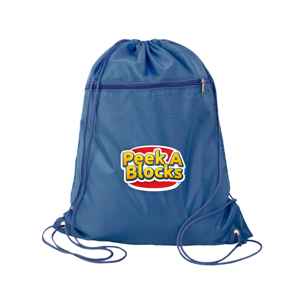 Peek A Blocks Q-Tees - Polyester Cinchpack