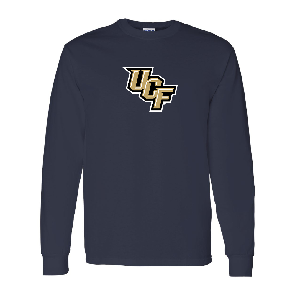 Men's Central Florida Knights   Gildan Heavy Cotton Long Sleeve T-Shirt