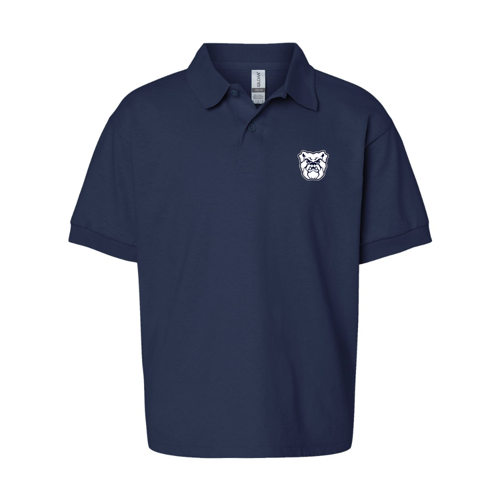 Youth Butler Bulldogs  Gildan Dry Blend Jersey Polo
