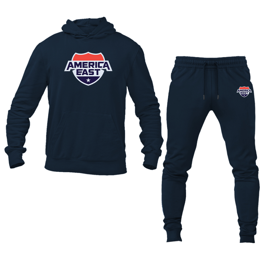 Men's America East Conference Hoodie Joggers Set