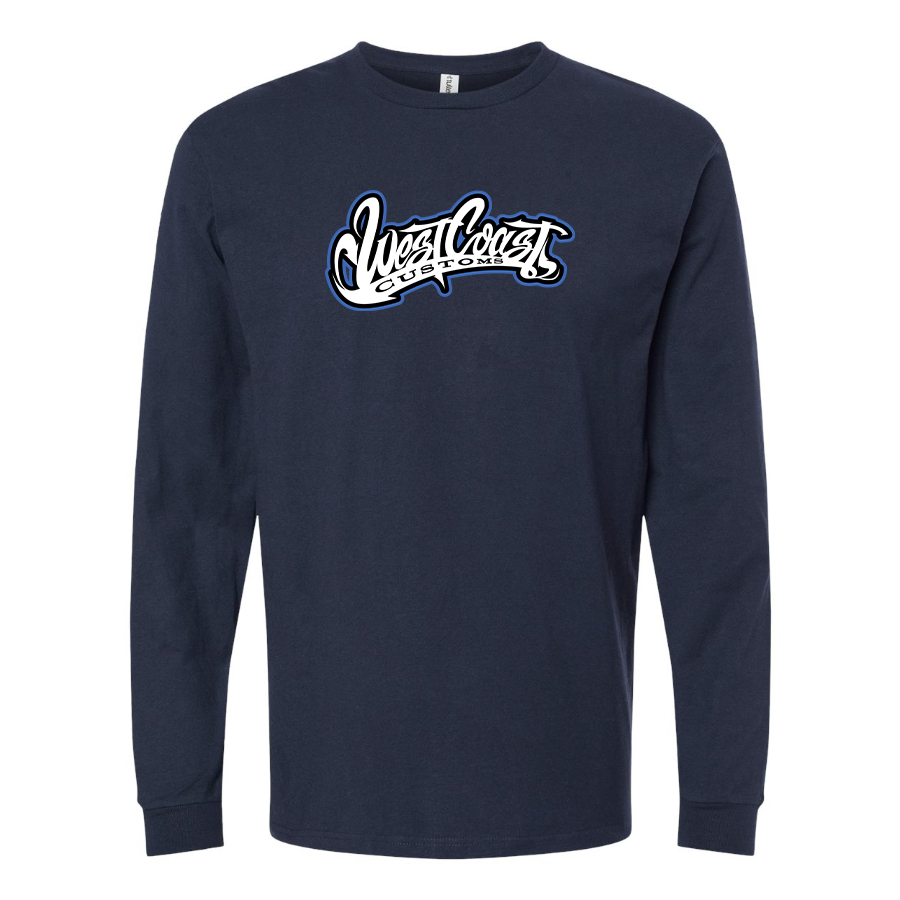 Men's West Coast Customs Logo  Cotton Long Sleeve T-Shirt