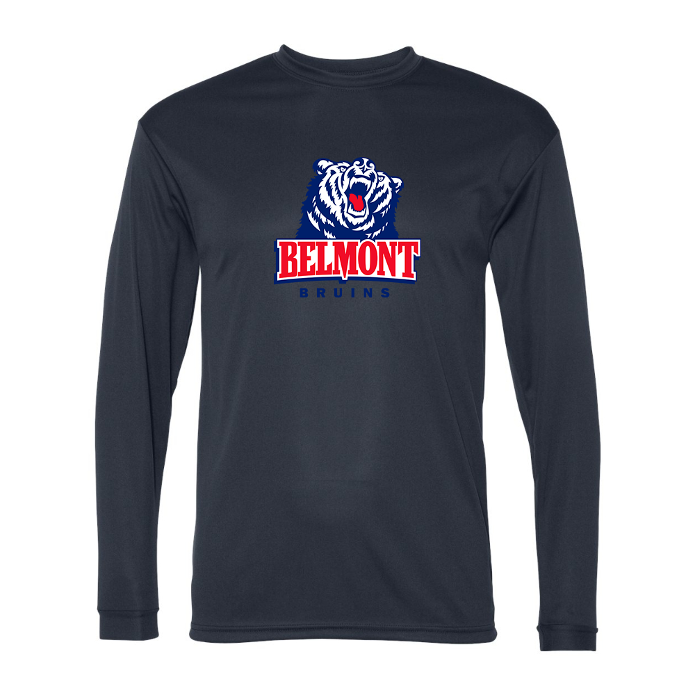 Men's  Belmont Bruins   Performance Long Sleeve T-Shirt