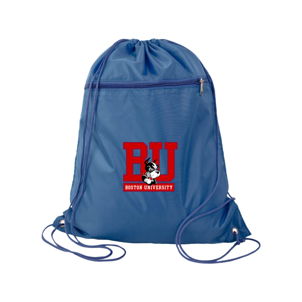 Boston University Terriers Q-Tees - Polyester Cinchpack