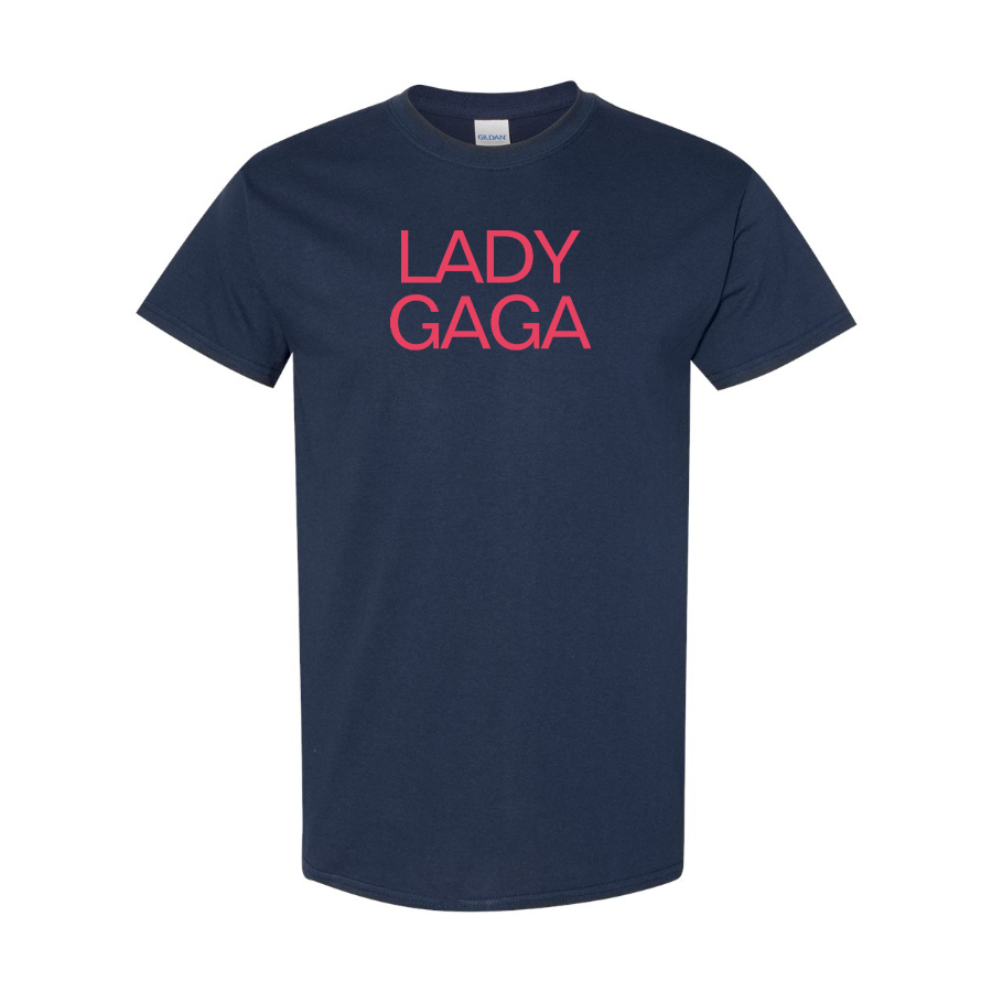 Men's Lady Gaga Logo Cotton T-Shirt