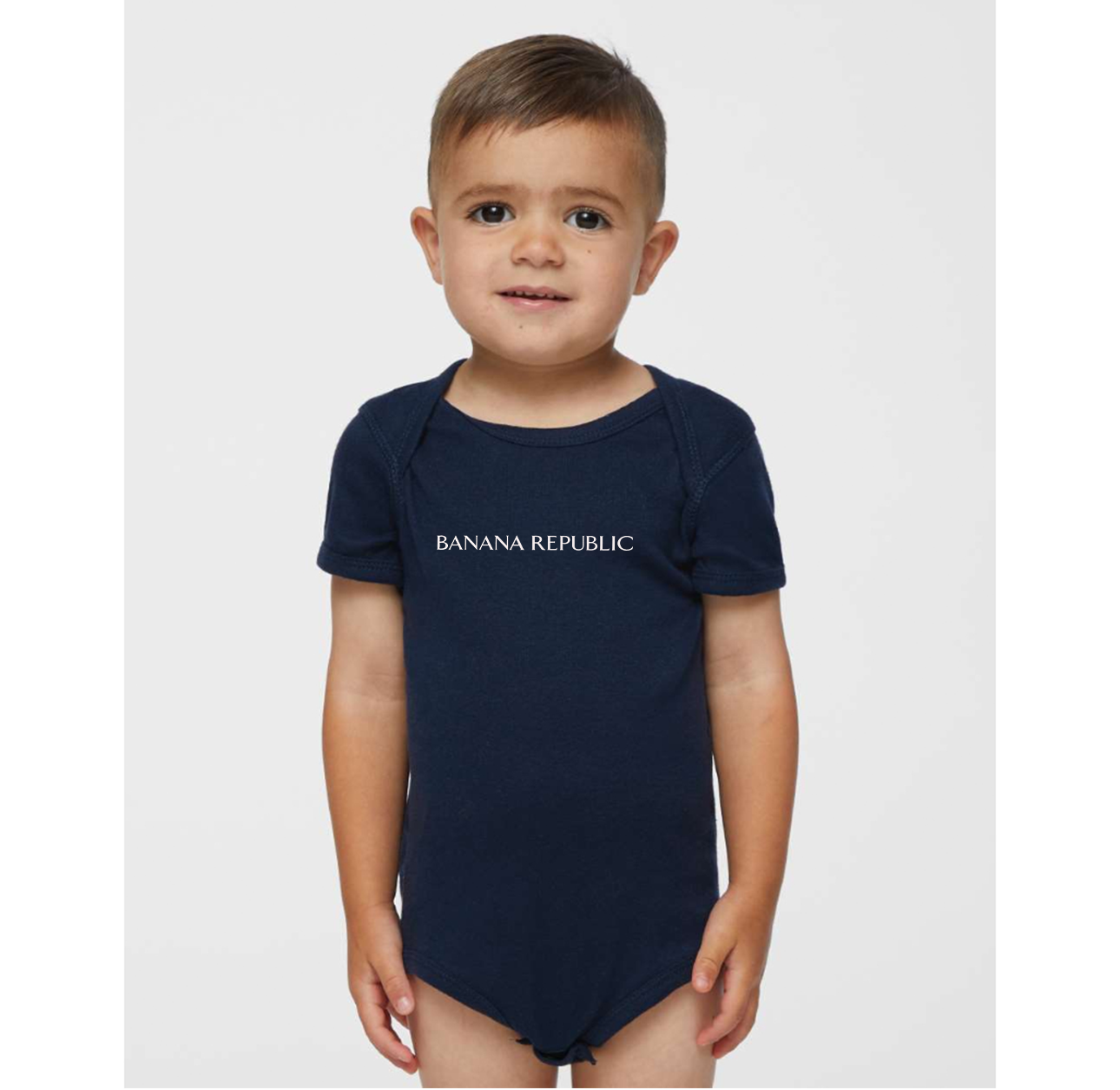 Banana Republic Rabbit Skins Infant Baby Rib Bodysuit