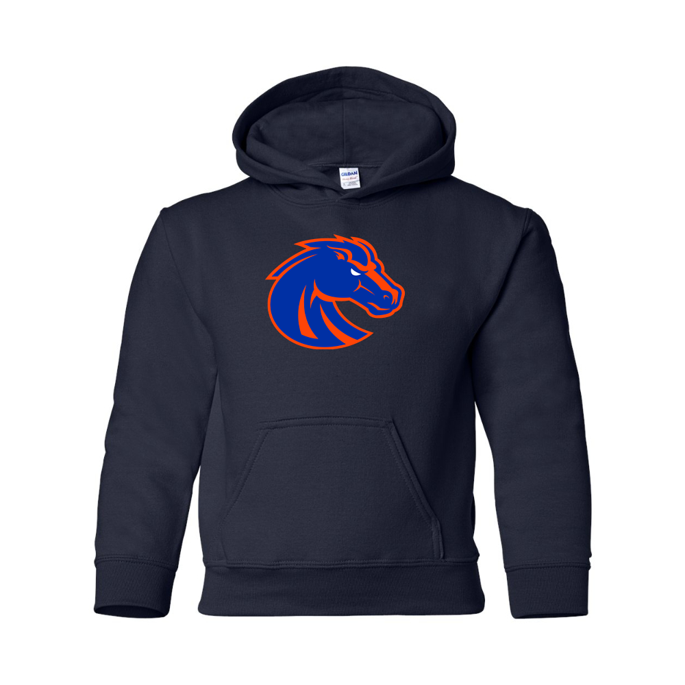 Youth Boise State Broncos  Gildan Heavy Blend  Hooded Sweatshirt