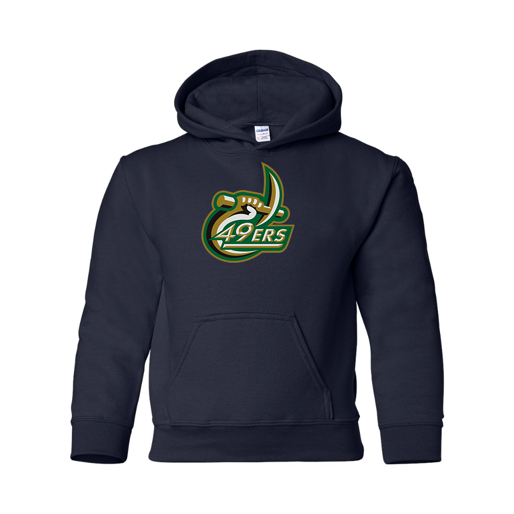 Youth  Charlotte 49ers Gildan Heavy Blend  Hooded Sweatshirt