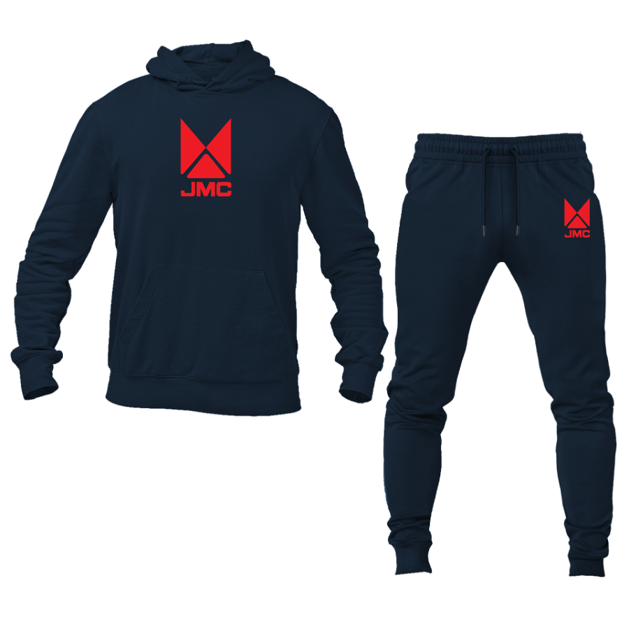 Men's Jiangling Motors Corporation Logo Hoodie Joggers Set