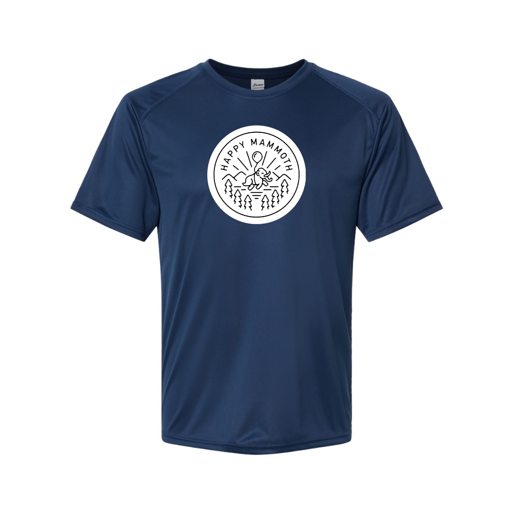 Men's Happy Mammoth Logo Performance T-Shirt