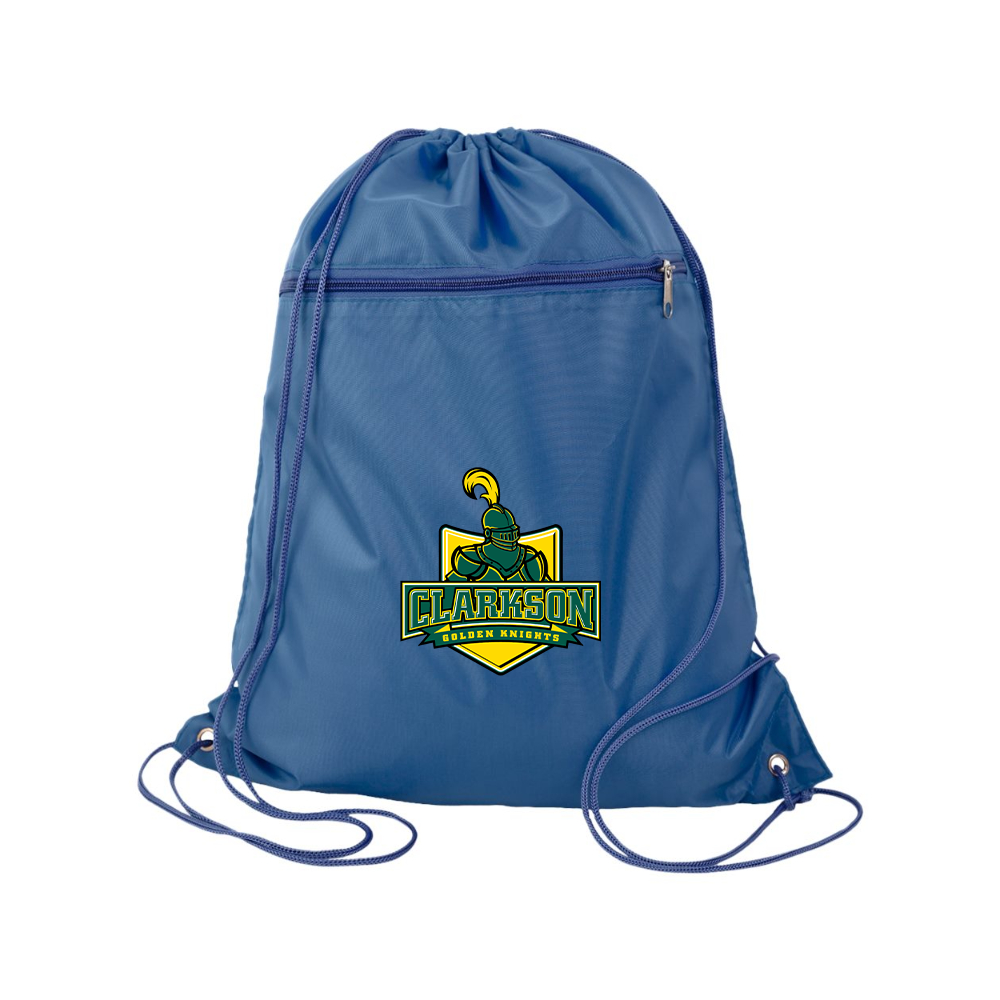 Clarkson Golden Knights Q-Tees - Polyester Cinchpack