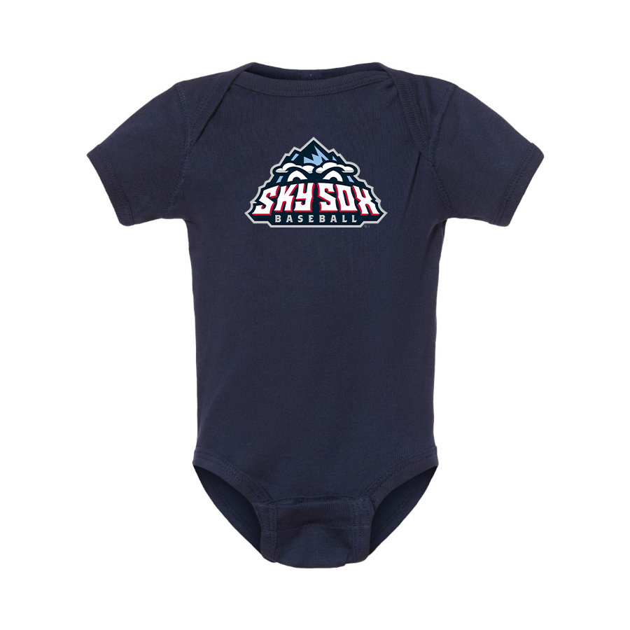 Colorado Springs Sky Sox Logo Baby Onesie Romper