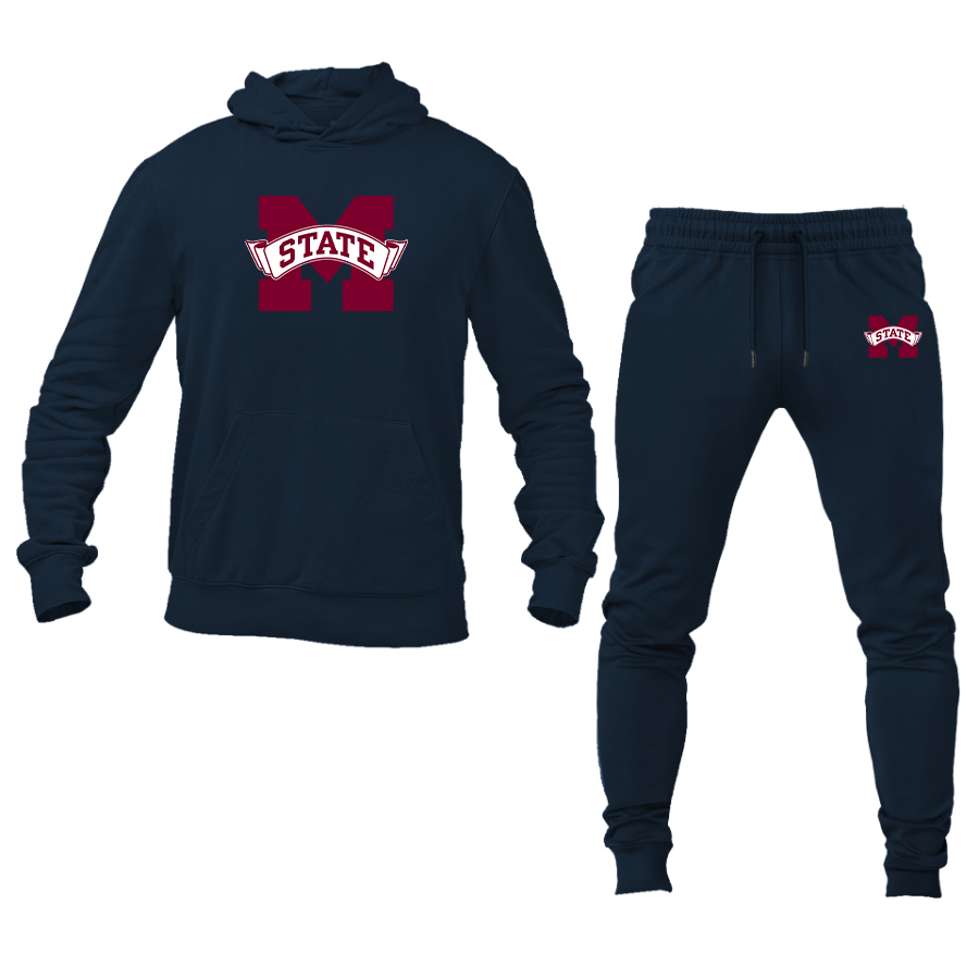 Men's Mississippi State Bulldogs  Logo Hoodie Joggers Set