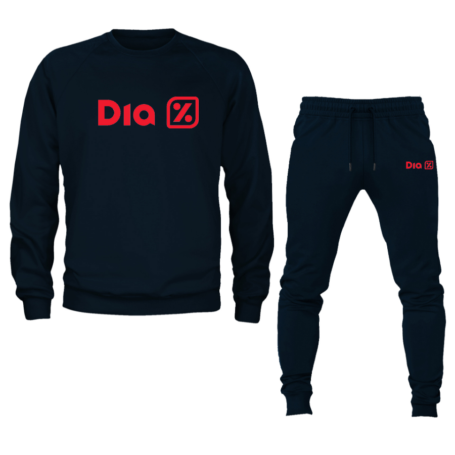 Men's Dia  Crewneck Sweatshirt Joggers Suit