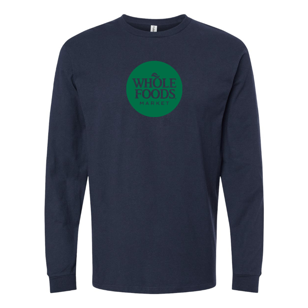 Men's Whole Foods Market Cotton Long Sleeve T-Shirt