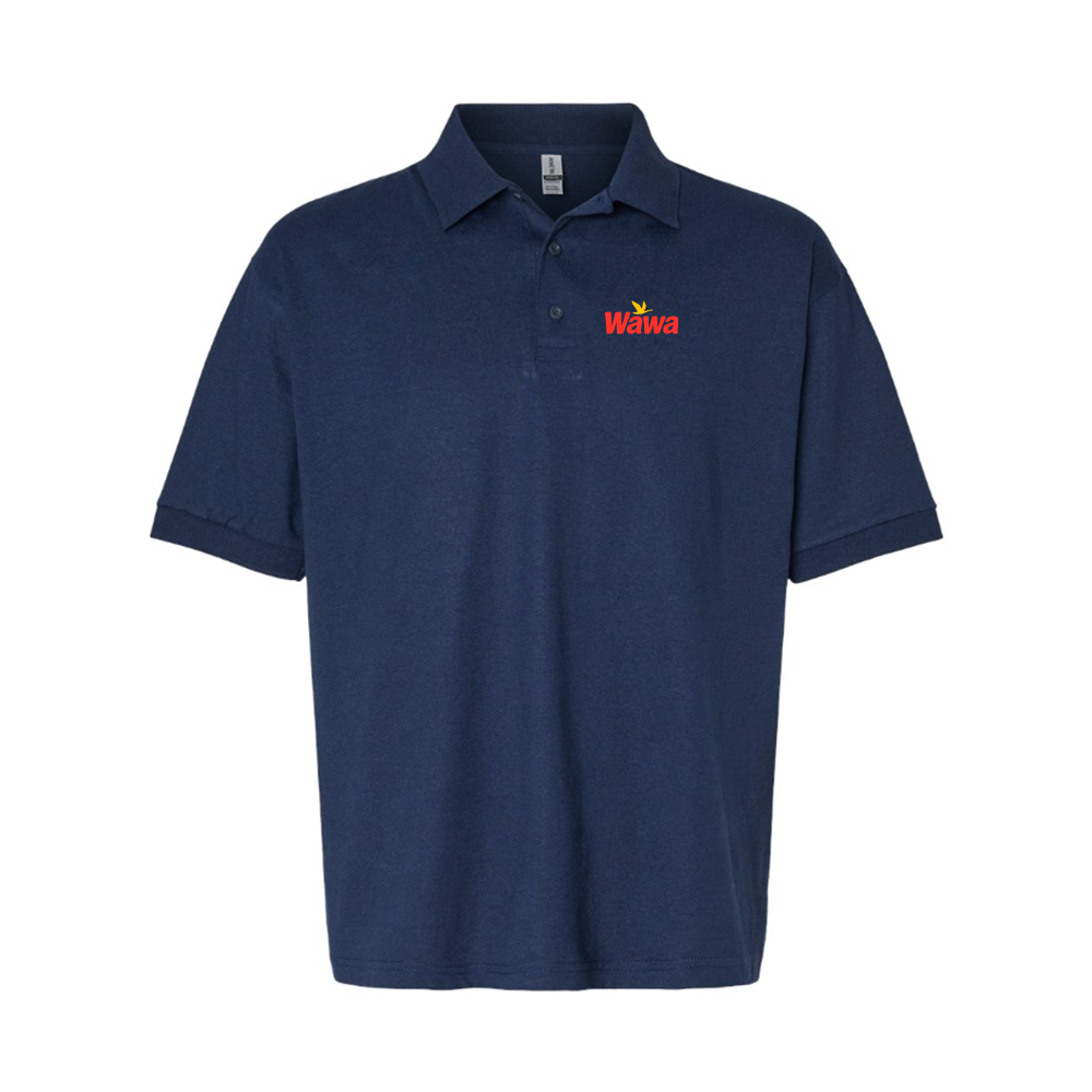 Men's Wawa Gas Station Logo Dry Blend Polo
