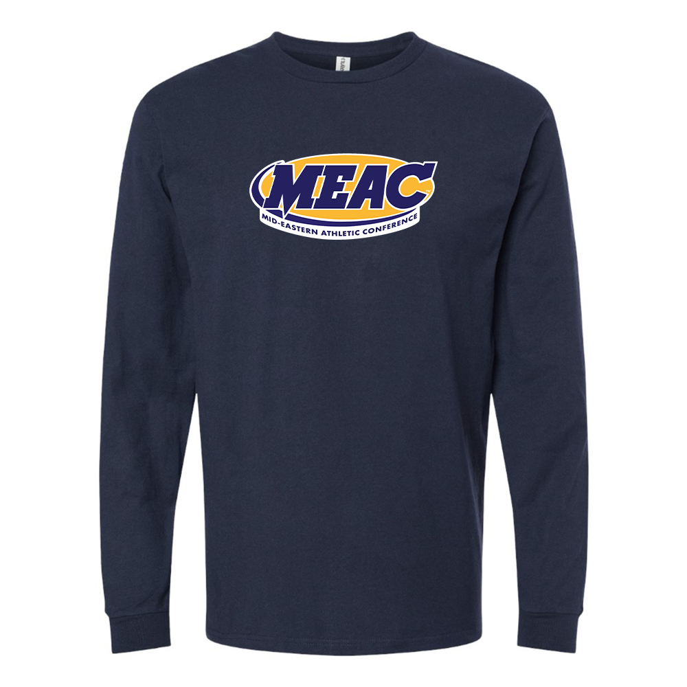 Men's Mid Eastern Athletic Conference Cotton Long Sleeve T-Shirt