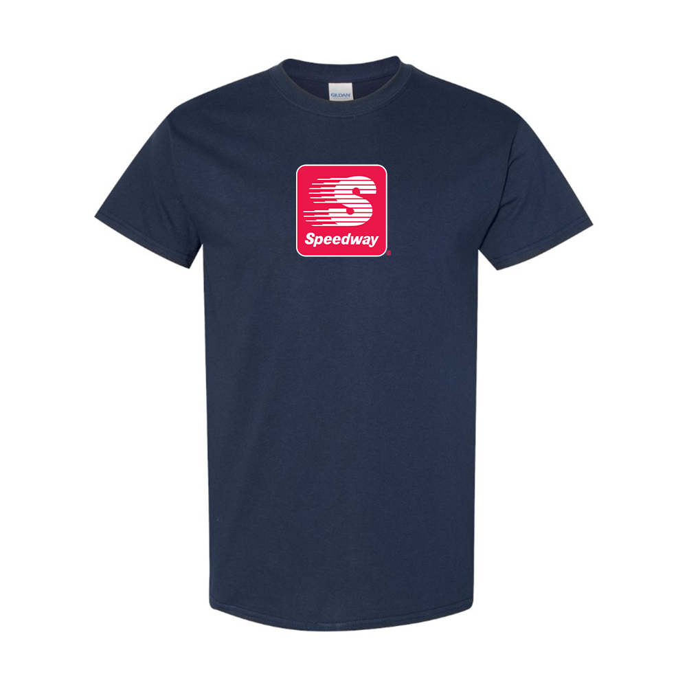 Men's Speedway Gas Station Logo Cotton T-Shirt