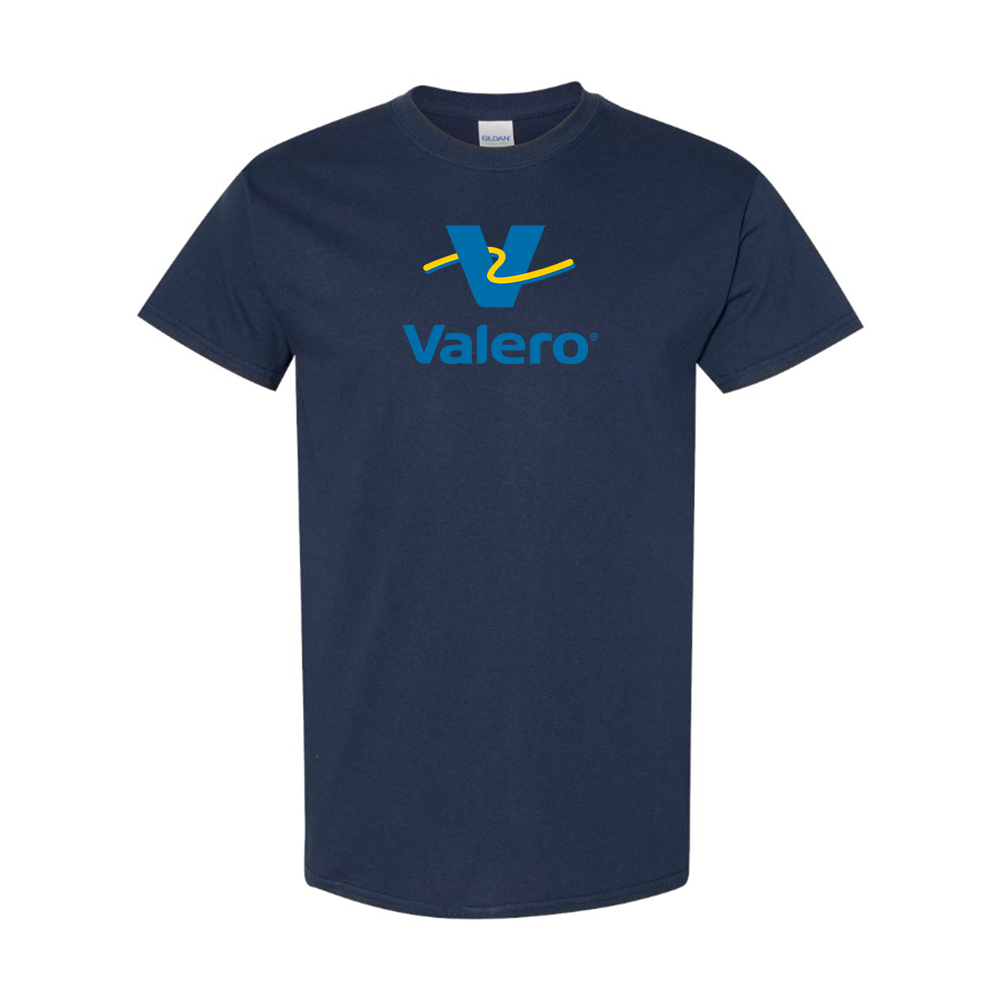 Men's Valero Gas Station Logo Cotton T-Shirt