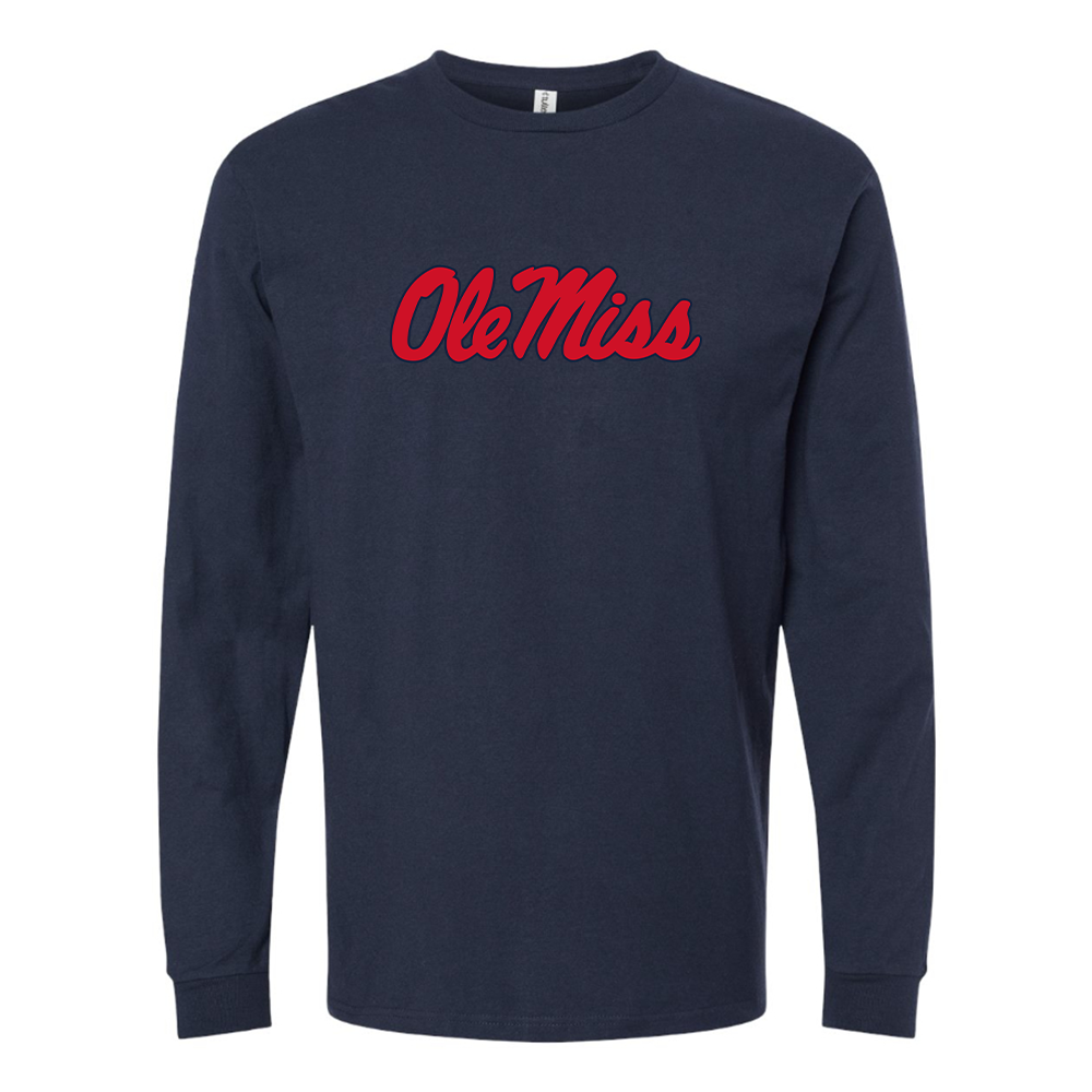 Youth Mississippi Rebels  Logo Long sleeves