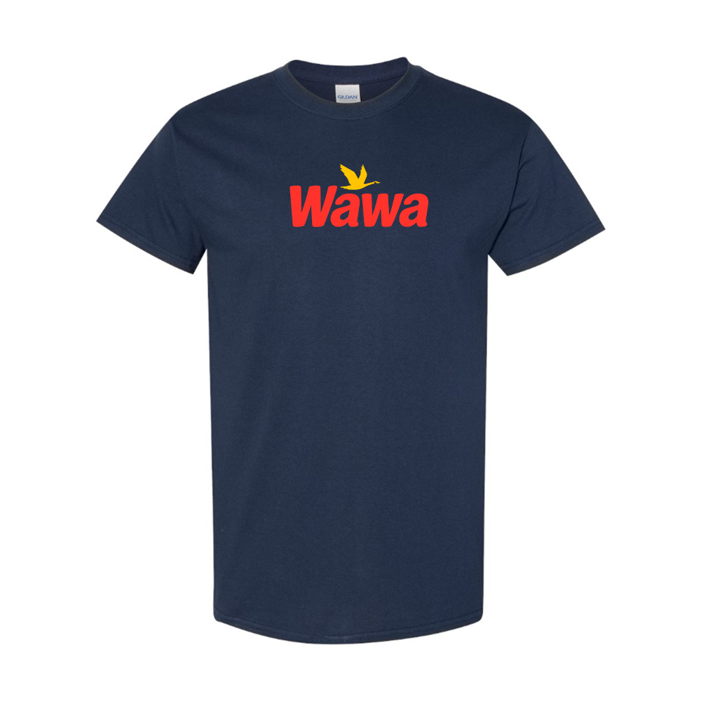Men's Wawa Gas Station Logo Cotton T-Shirt