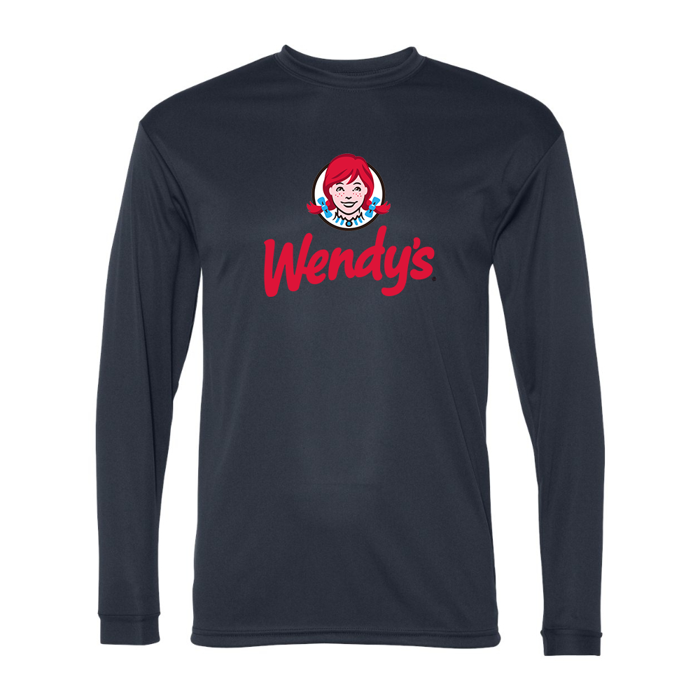 Men's  Wendy_s  Performance Long Sleeve T-Shirt