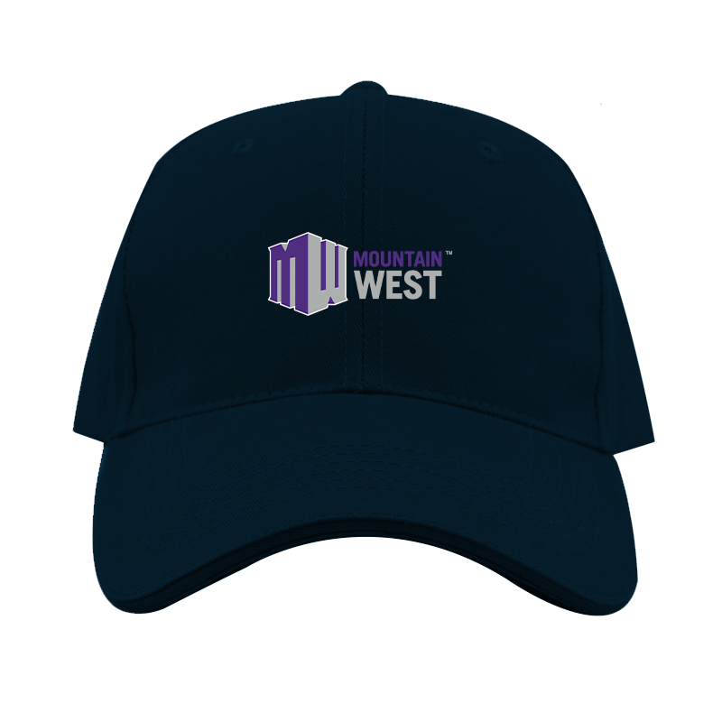 Mountain West Conference Logo Dad Baseball Cap Hat