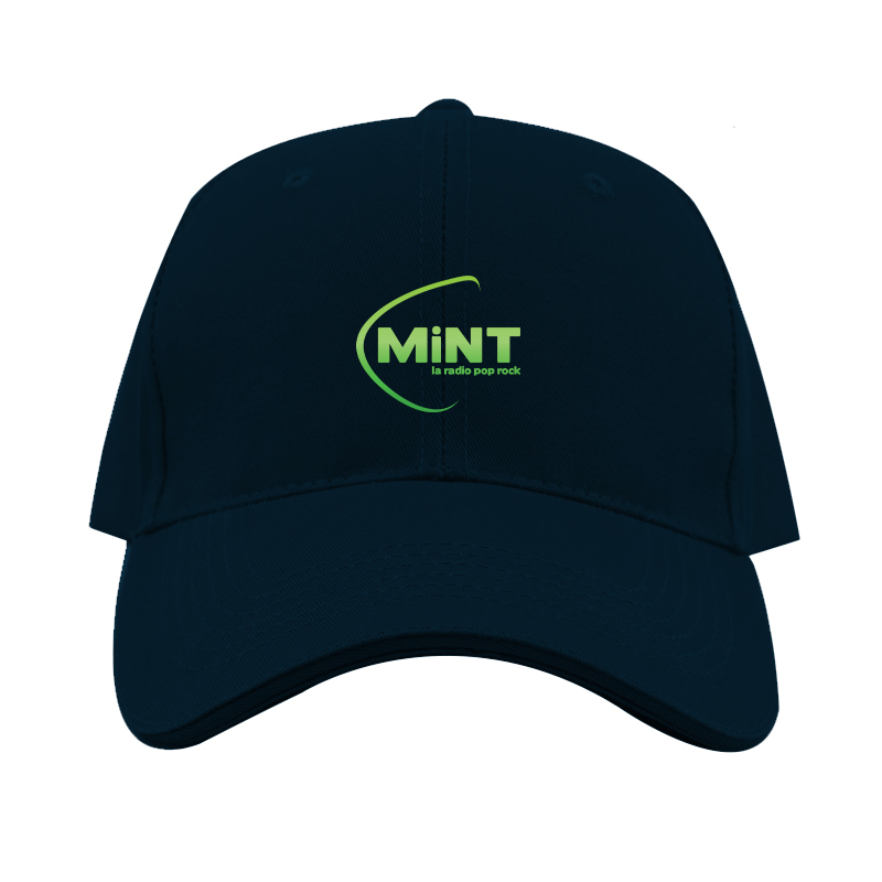 Mint Radio Logo Dad Baseball Cap Hat
