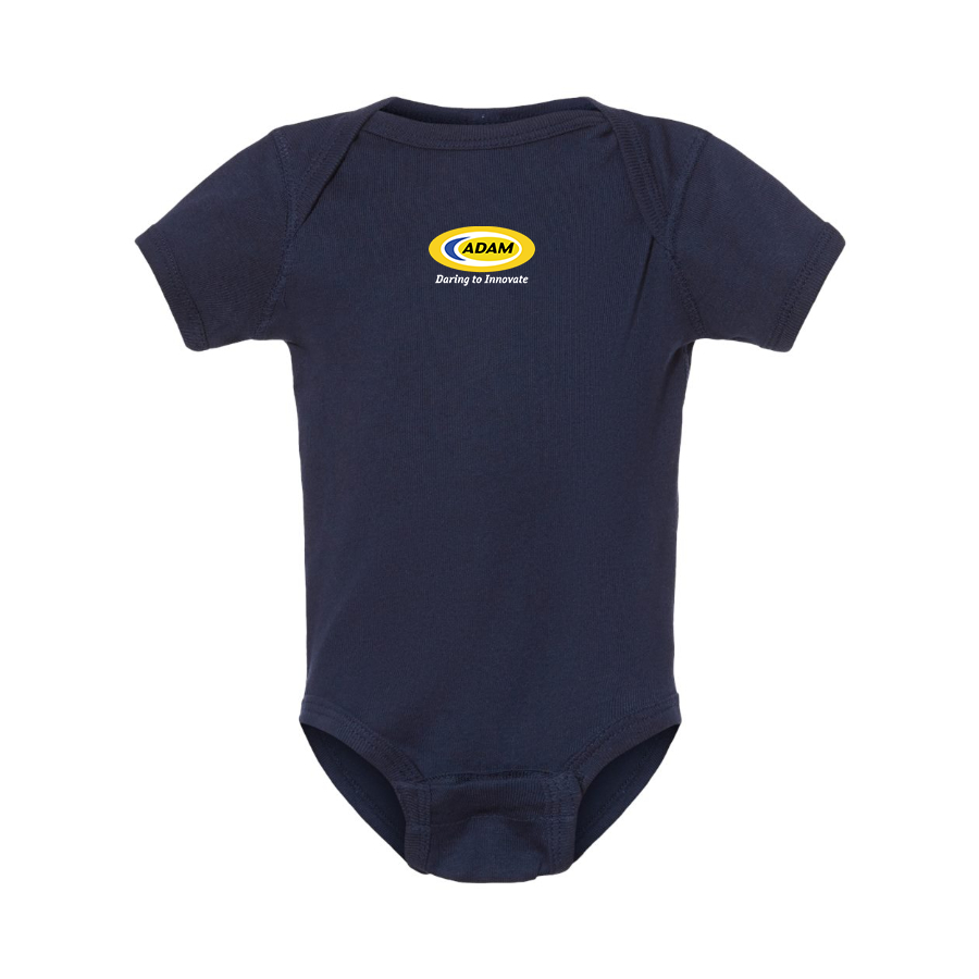 Adam Motors Logo Baby Onesie Romper