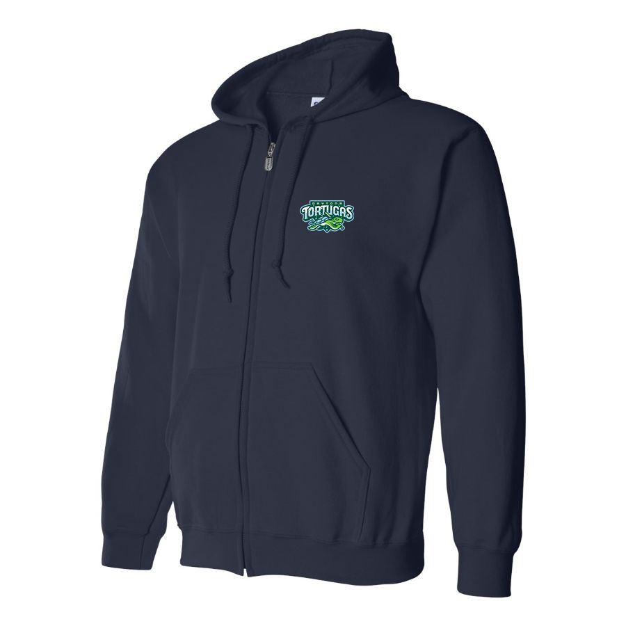 Men's Daytona Tortugas Logo Zipper Hoodie