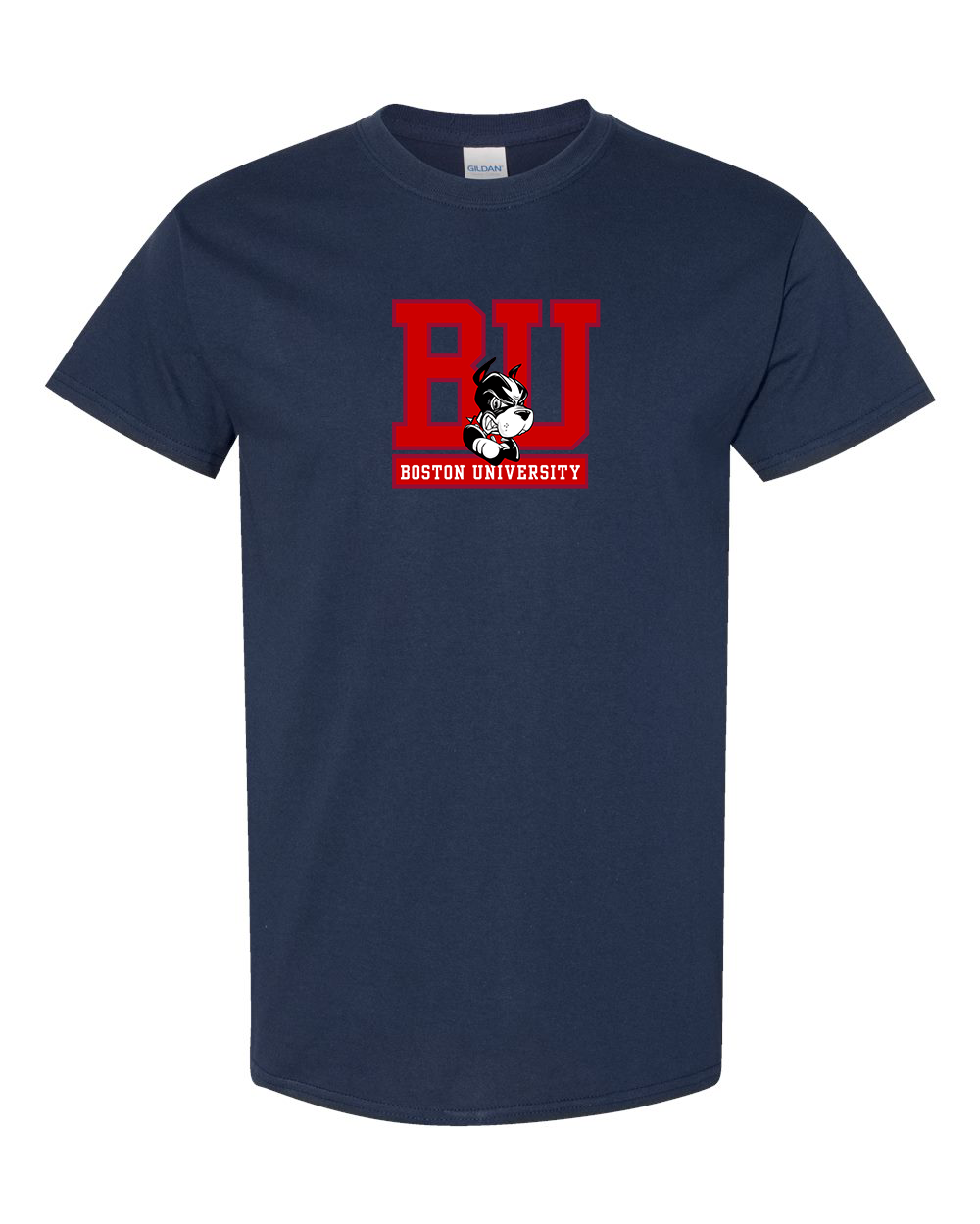 Men's Boston University Terriers   Gildan Heavy Cotton T-Shirt