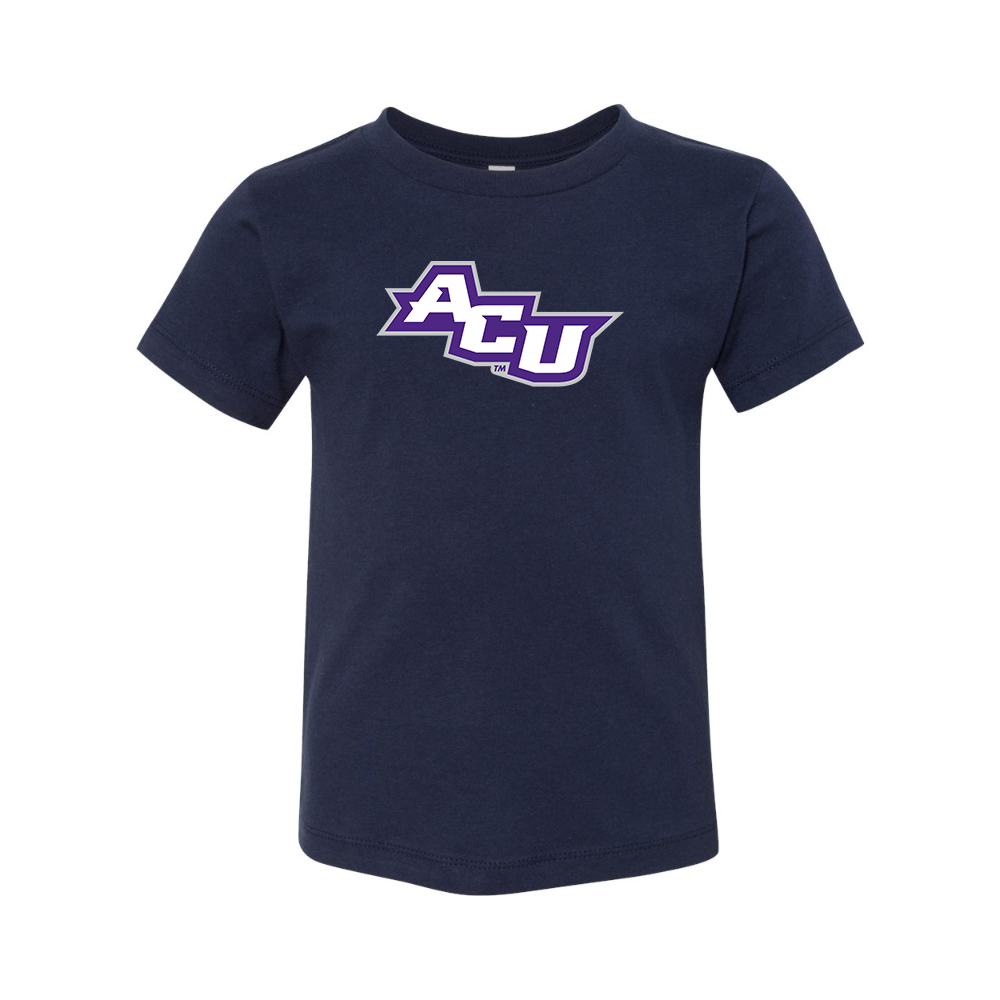 Abilene Christian Wildcats  BELLA  CANVAS Toddler Jersey Tee