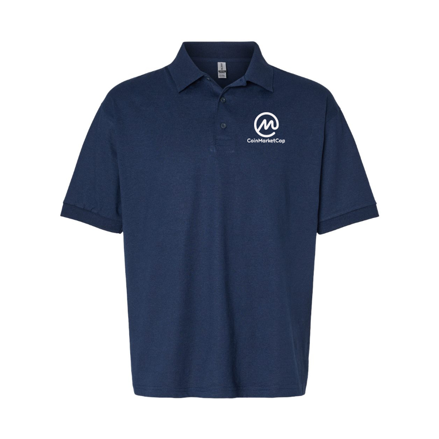 Men's CoinMarketCap Logo Dry Blend Polo