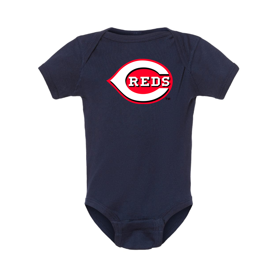 Cincinnati Reds Logo Baby Onesie Romper