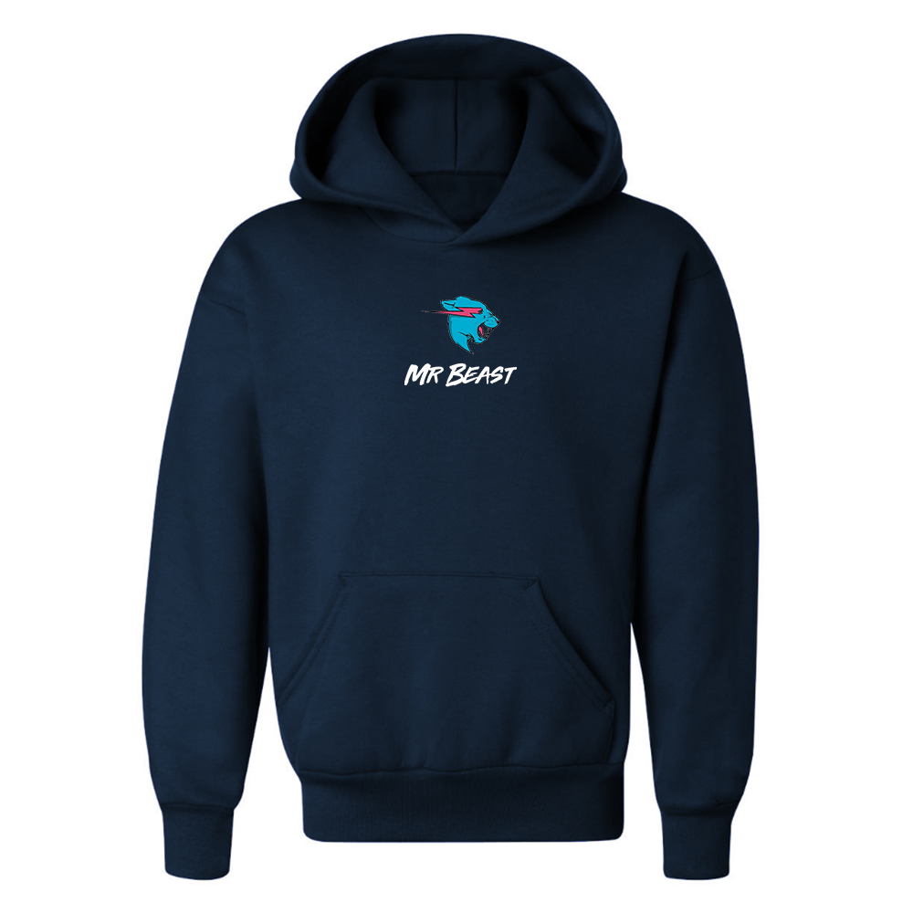 Youth Mr Beast Logo Pullover Hoodie