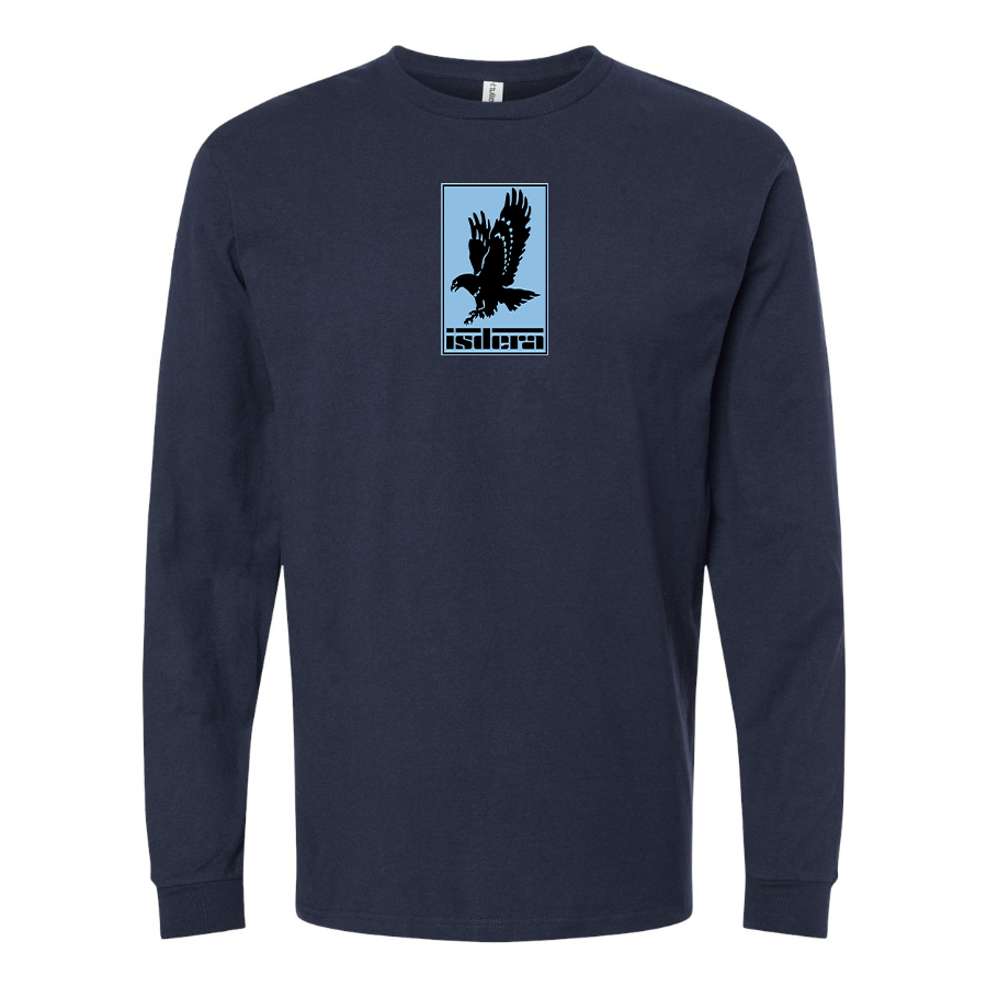 Men's  Isdera Logo Cotton Long Sleeve T-Shirt