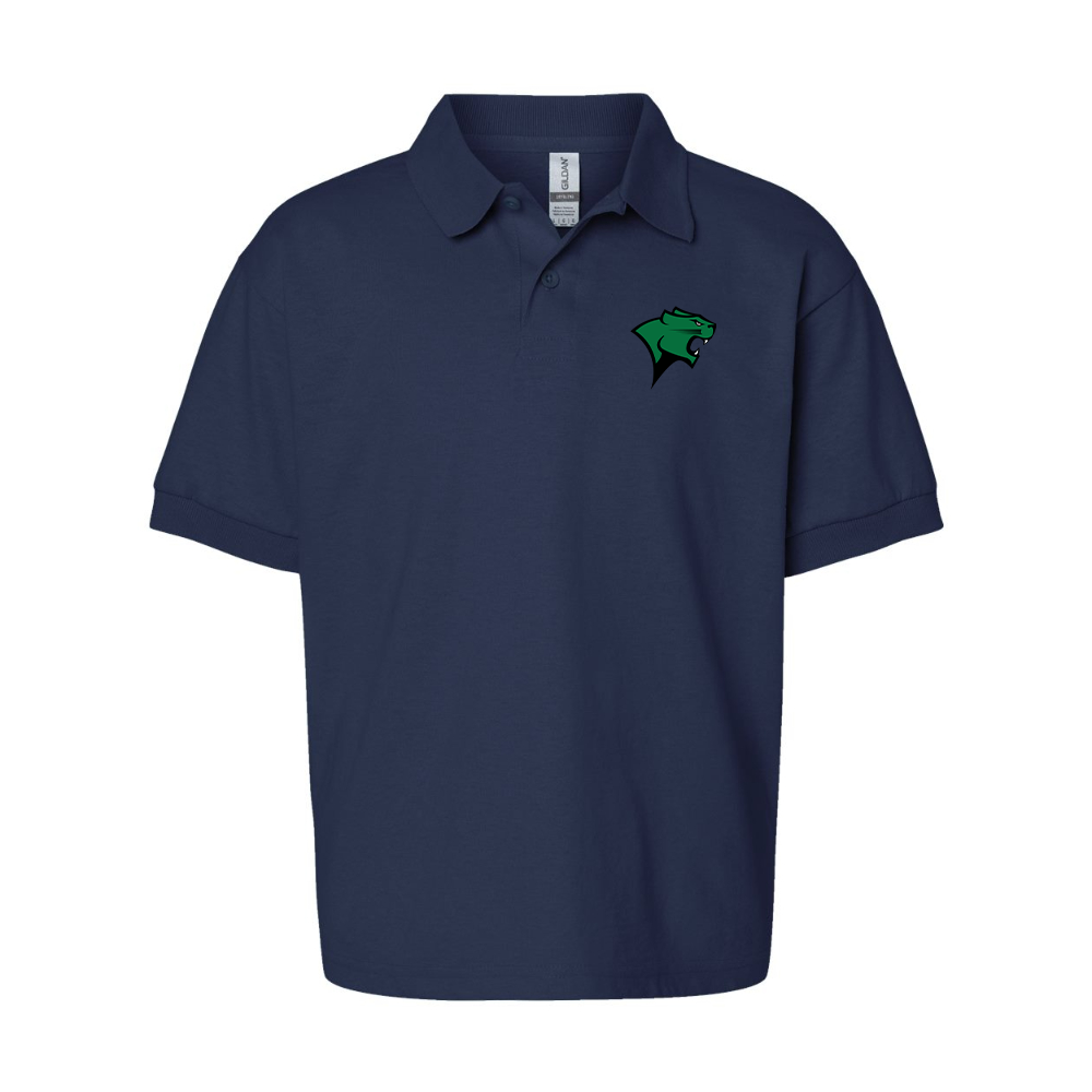 Youth Chicago State Cougars  Gildan Dry Blend Jersey Polo
