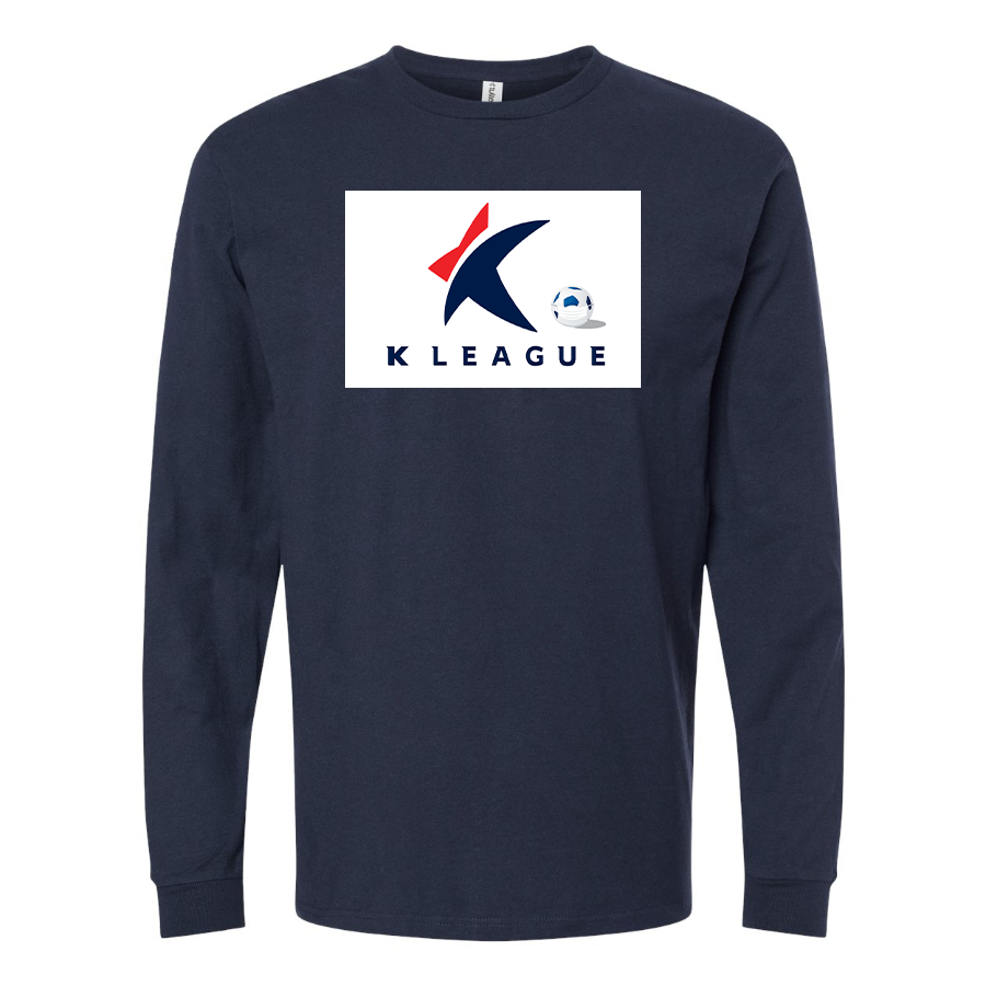 Men's K League Logo Cotton Long Sleeve T-Shirt