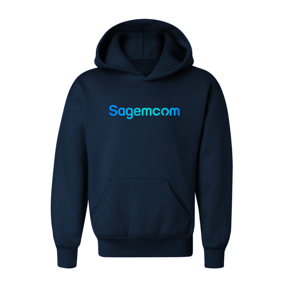 Youth Sagemcom Logo Pullover Hoodie
