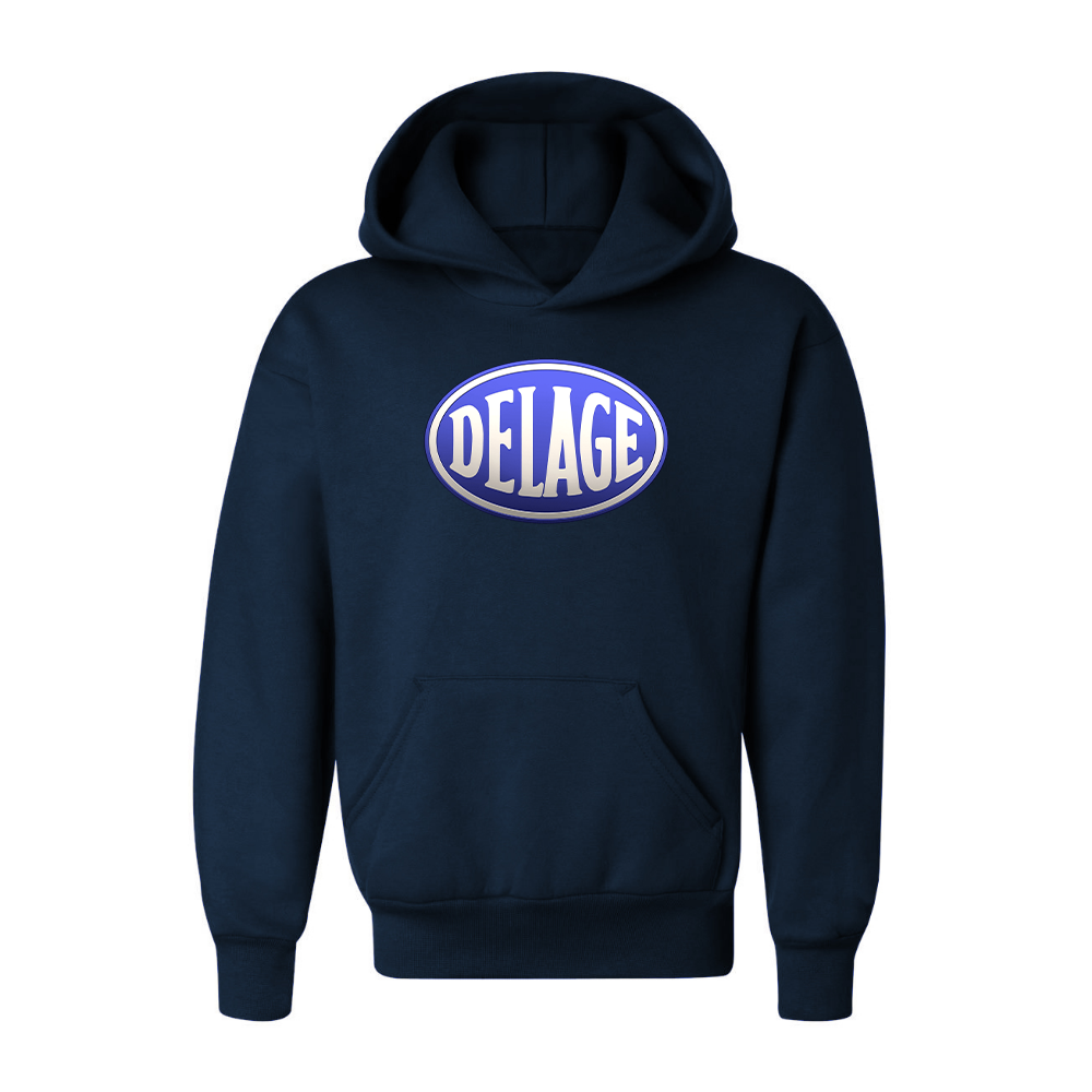 Youth Delage Logo  Pullover Hoodie