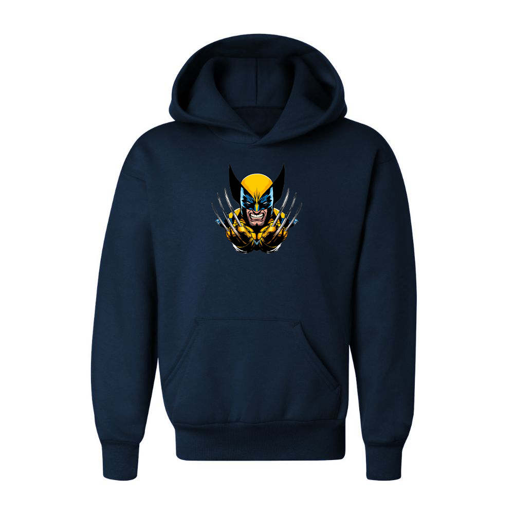 Youth Wolverine 2025 Art  Pullover Hoodie