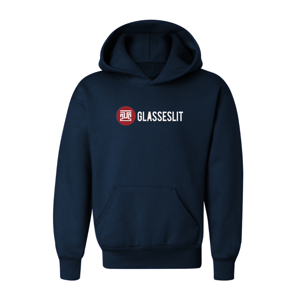 Youth Glasseslit Logo  Pullover Hoodie