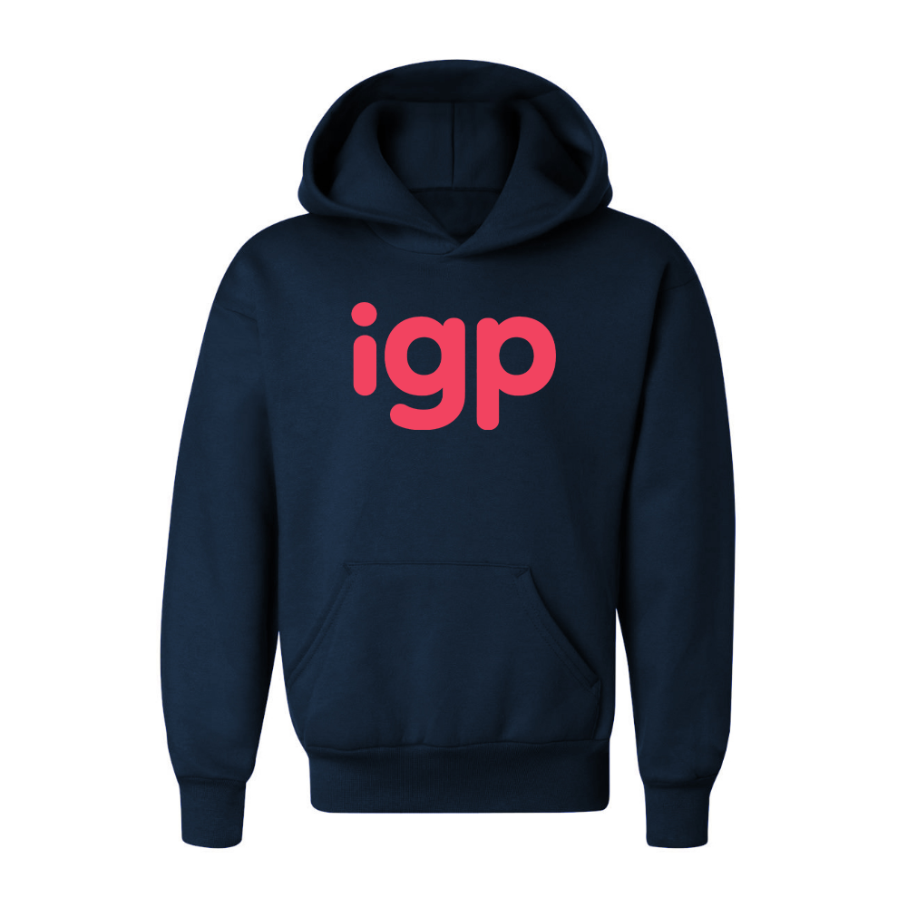 Youth Indian Gifts Portal Logo  Pullover Hoodie