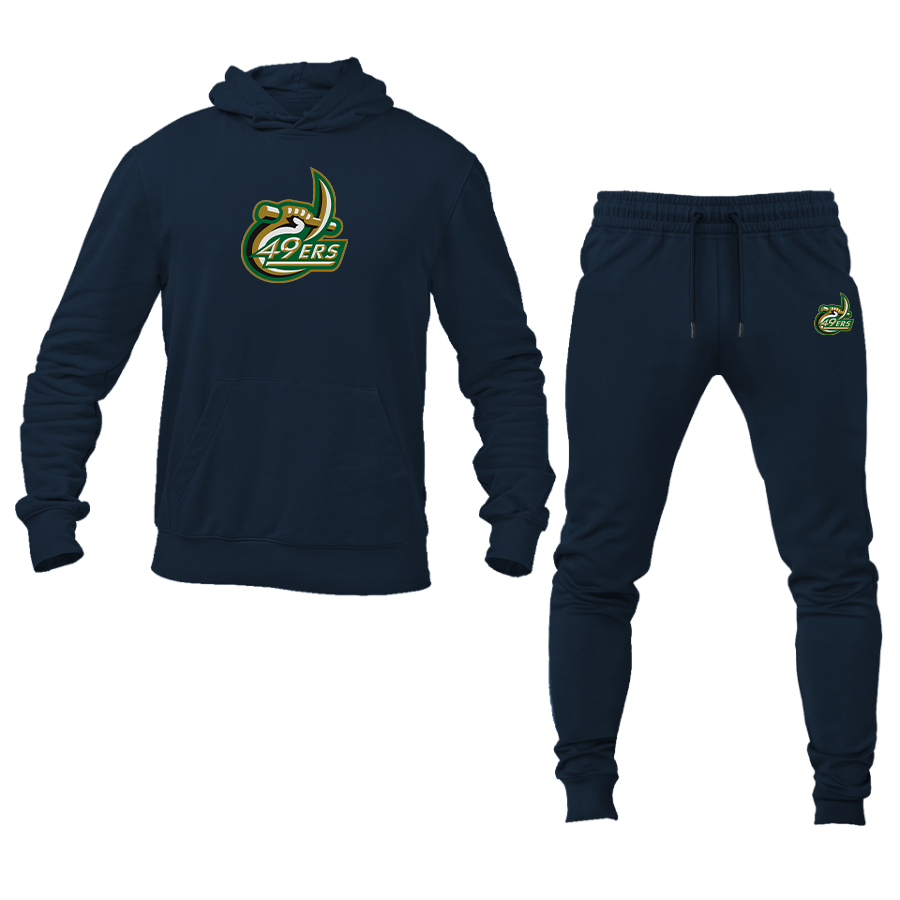 Men's Charlotte 49ers Hoodie Joggers Set