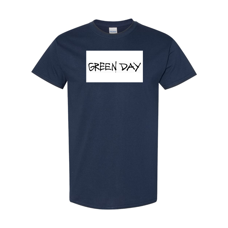 Men's Green Day Logo Cotton T-Shirt