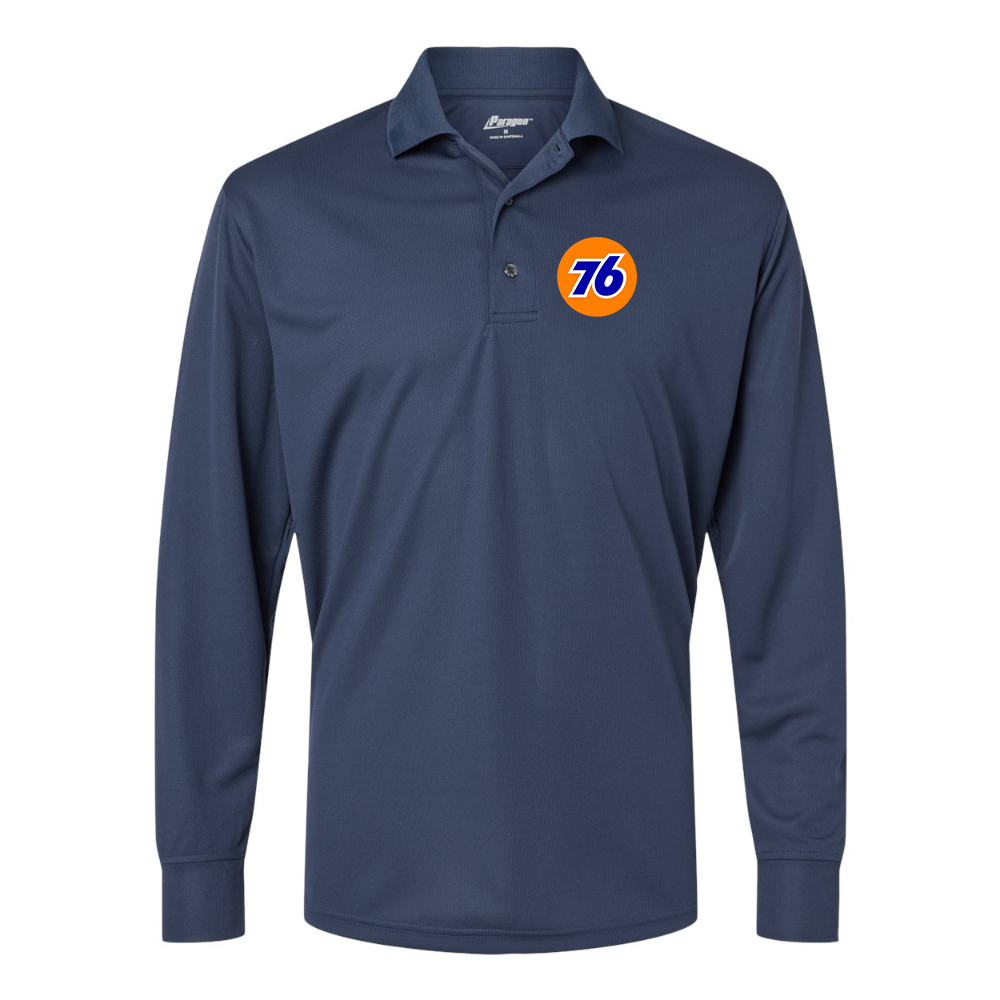 Men's 76 Gas Station Paragon Prescott Long Sleeve Polo