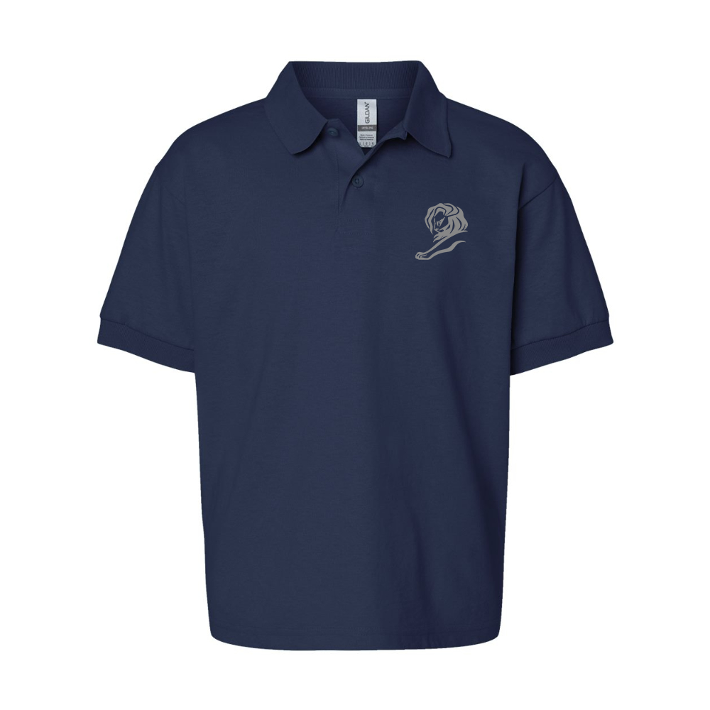 Youth  Cannes Lions  Gildan Dry Blend Jersey Polo