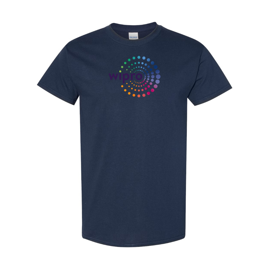 Men's Wipro Logo Cotton T-Shirt