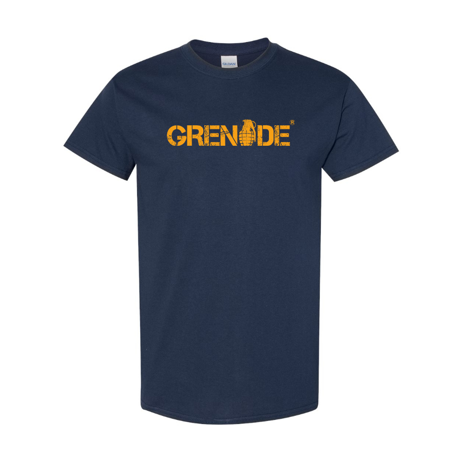 Men's Grenade Logo Cotton T-Shirt