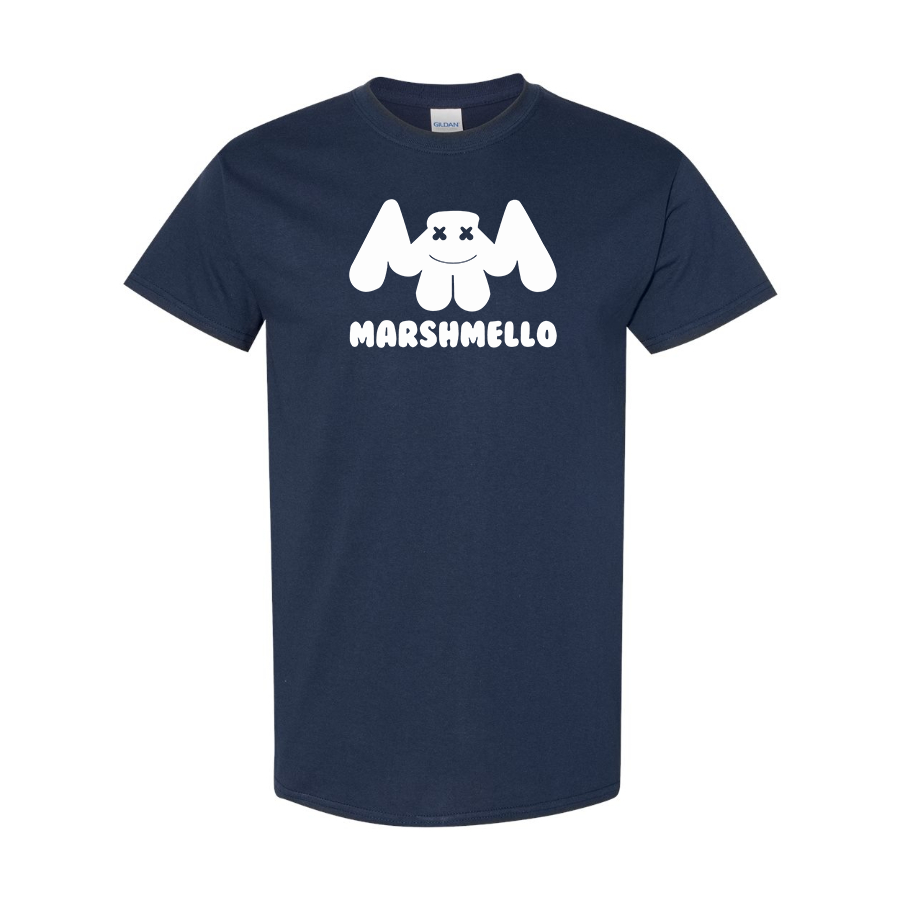 Men's Marshmello  Logo Cotton T-Shirt