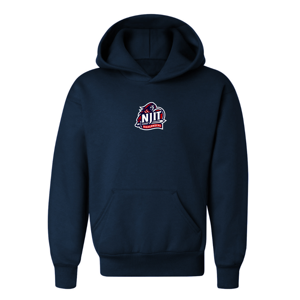 Youth NJIT Highlanders Logo Pullover Hoodie